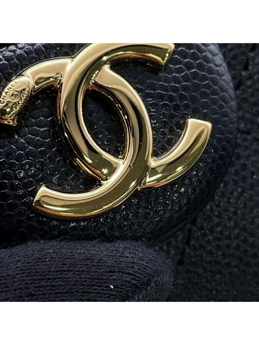 Chanel Chain Shoulder Bag 25 Mini CC Logo Black